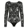 Langarmbody Schwarz 3XL