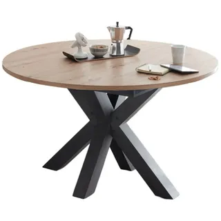 58 aufm Kessel Edda 8 Ø 110 cm graphit/Asteiche