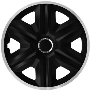 NRM Fast LUX 16 Zoll 4 Stück Schwarz/Silber