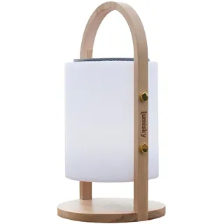 Lumisky Kabellose Bluetooth-Lautsprecherlampe H37CM WOODY PLAY