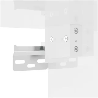 vidaXL TV-Wandschrank Hochglanz-Weiß 40x34,5x40 cm Holz
