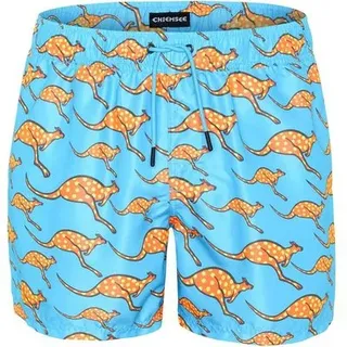 CHIEMSEE Badeshorts Farbenfrohe Badehose mit Kängurumotiv, Größe 3XL in 5021 Turquoise/Orange 5021 Turquoise/Orange