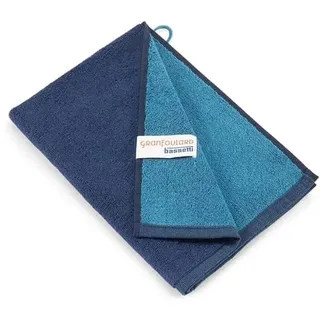 Bassetti NEW Shades Gäste-Handtuch aus 100% Baumwolle in der Farbe Blau B1, Maße: 40x60 cm - 9328121