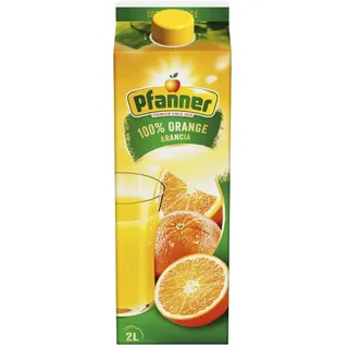 Pfanner Orangensaft 100% aus Orangensaftkonzentrat Packung 2000ml