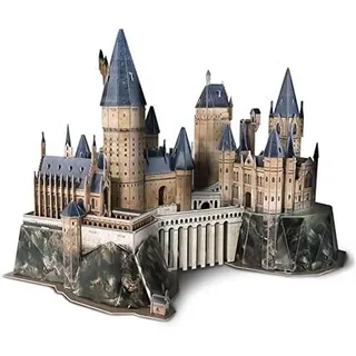 CubicFun | Harry Potter Hogwarts Schloss | Bauspiel | 3D Puzzle | 197 Teile | ab 8 Jahren | 60 Minuten