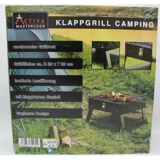 ACTIVA  Klappgrill  Holzkohlegrill