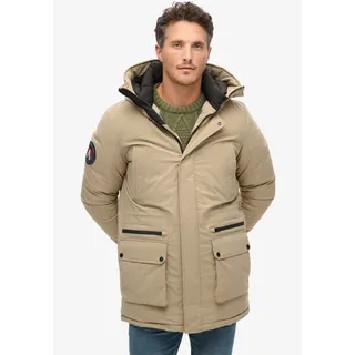 Superdry City Padded Jacke Timber Wolf Brown L