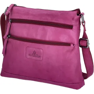 The Skandinavian Brand Umhängetasche Leder Purple
