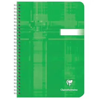 Clairefontaine Notizbuch Clairefontaine A5 kariert Mehrfarbig
