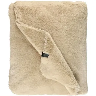 Schöner Wohnen ELEGANCE Kuscheldecke 130 x 170 cm Beige