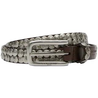 Liebeskind Berlin Synthetikgürtel Leather Belt aus echtem Leder braun W95