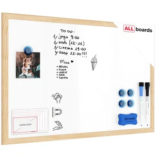 ALLboards Whiteboard 60 x 40 cm Weiß