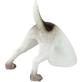Design Toscano Terrence der Terrier Hund Gartenstatue, Polyresin, vollfarbe, 30 cm