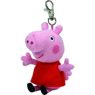 Ty Peppa Pig Clip 10 cm Rot