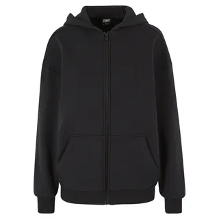 URBAN CLASSICS Cozy Oversized Reißverschlusspullover Black L