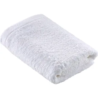 CAWÖ Life Style Uni 7007 Handtuch 50 x 100 cm weiß