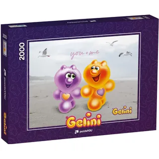 puzzleYOU: Puzzle 2000 Teile „Gelini Du + Ich“