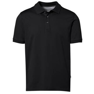 HAKRO COTTON TEC® Poloshirt schwarz, L