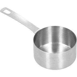 304 Edelstahl Messlöffel mit Waage Küche Backen Messbecher Kochzubehör(1/3cup)