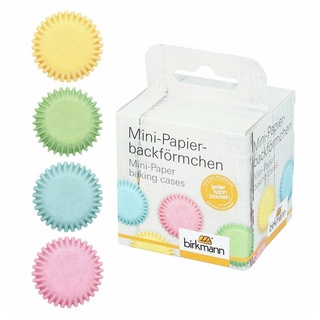 Birkmann Muffinform Mini-Papierbackförmchen Pastell Ø 4.5 cm bunt