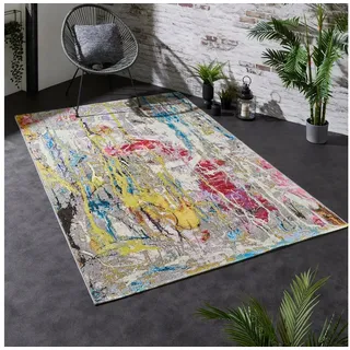 Andiamo Teppich Platana, rechteckig, Höhe: 3 mm, modernes Design, In- und Outdoor geeignet, Balkon, Terrasse bunt 160 cm x 235 cm x 3 mm