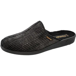 Fischer Markenschuh Pantoffeln Grau 47