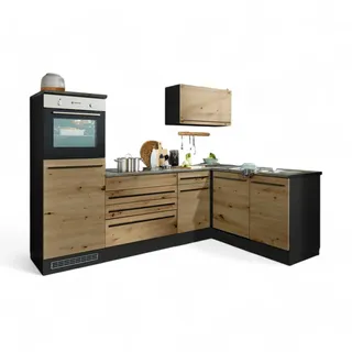BASIC by Balculina Winkelküche Jazz L-Form 260 cm beige