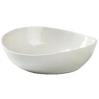 Lambert - Piana Weiß - Schüssel, Salatschüssel - Porzellan - Weiß - Maße (ØxH): 20,5 x 6 cm - 1 Stück