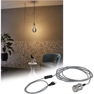 Paulmann Neordic Eldar 1-flg. E27 20 W Grau Metall
