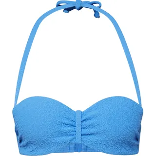 s.Oliver Bügel-Bandeau-Bikini-Top Damen Blau 40 Cup B