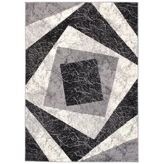 Tapiso Teppich, Grau, Textil, Rechteckig, 200x300 cm, in verschiedenen Größen erhältlich, pflegeleicht, Teppiche & Böden, Teppiche