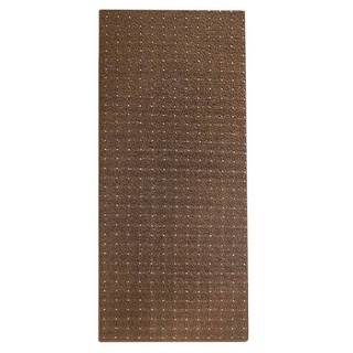 Karat Teppich-Läufer auf Maß gekettelt | Rapido braun | 100x300 cm