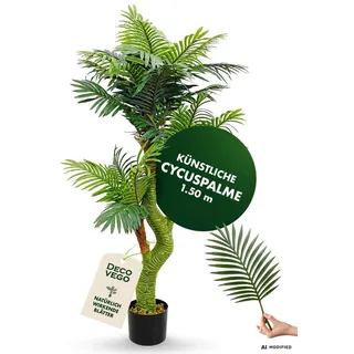 Decovego Künstliche Palme Cycuspalme Kunstpalme Kunstpflanze 165 cm Decovego | Palme, Künstlich, Deco, Plfegeleicht