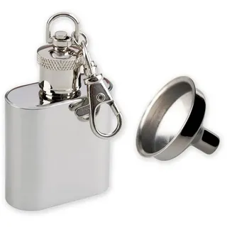 munkees® Flachmann-Set Kippis, mit Schlüsselanhänger Edelstahl, 15108