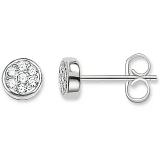 Thomas Sabo Ohrstecker Sparkling Circles silber 925 6mm