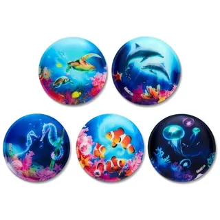 ergobag Leuchtende Unterwasserwelt Kletties-Set Bunt