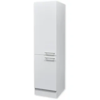 Stella Trading Hochschrank Vorratsschrank Eddi 50 x 57 x 200 cm Weiß