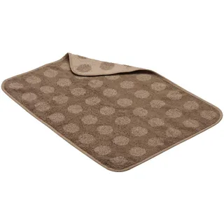Leander Topper Handtuch für Wickelauflage Matty - dots mocca - braun - NEU !