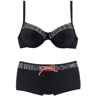 KangaROOS Bügel-Bikini Damen Schwarz 36 Cup E