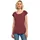 Ladies Wide Neck Tee Pink XXL