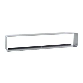 DESIGN DELIGHTS CD-Regal 80 x 14 x 15 cm Silber