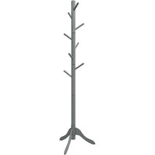 COSTWAY 175 cm Jackenständer mit 8 Haken