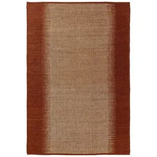 benuta Tulsi Juteteppich 120 x 170 cm Orange/Rot