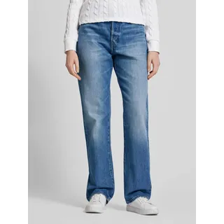Jeans mit 5-Pocket-Design, Blau, 32