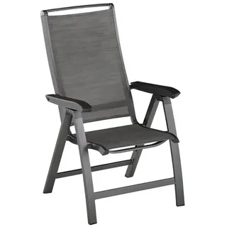 KETTLER Gartenstuhl FORMA II Multipositionssessel anthrazit / graphit