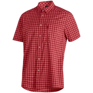 Maier Sports Kurzarmhemd Red Check 56