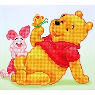 Disney Winnie Puuh Mosaik "Pooh with Piglet" in Bunt - ab 8 Jahren