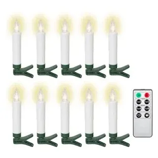 goobay Baumkerzen LED 5 m Weiß