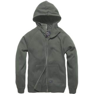 Vintage Industries Sweatjacke in grau, M