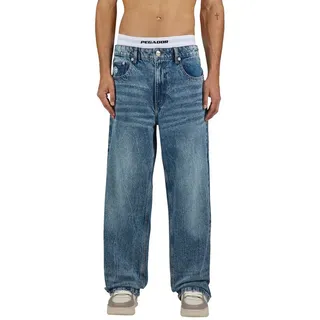 PEGADOR Loose-fit-Jeans Jeans Pegador Axas Loose 5-Pocket-Style blau 38